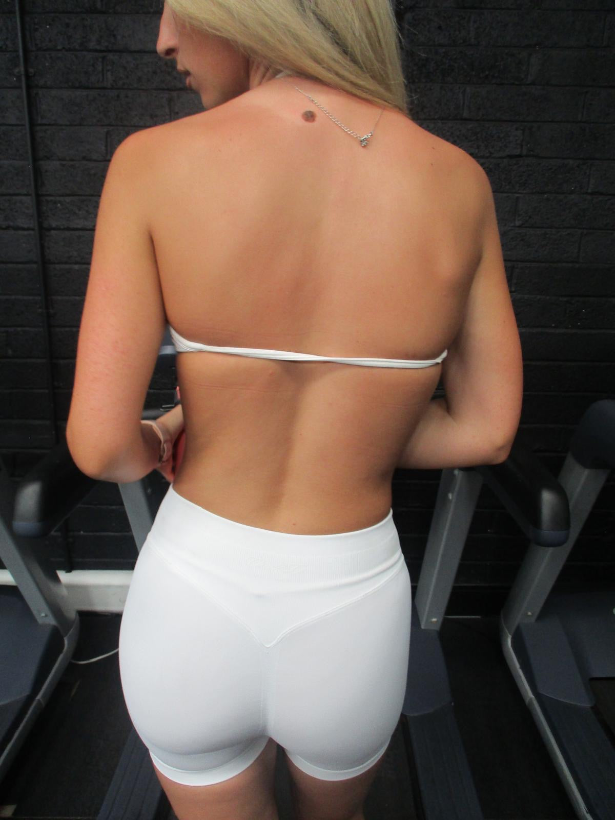 White gym set 🤍